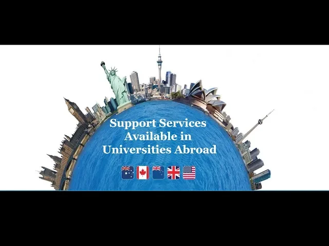 Support Services Available in Universities Abroad
